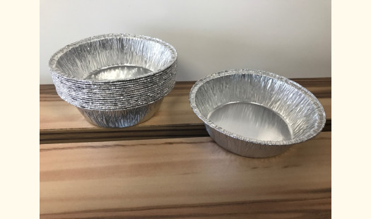 Foil Pie Tins 25mm x 100mm (Ideal for Pork Pies)x 250 Pack